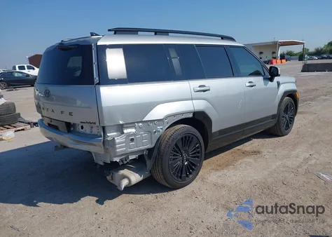 2025 Hyundai Santa Fe Hybrid Calligraphy z USA, uszkodzony, nr VIN 5NMP5DG17SH023297